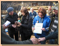 Московские областные лично-командные открытые внутрипородные состязания гладкошерстных фокстерьеров по лисице 10-11 апреля 2010 года